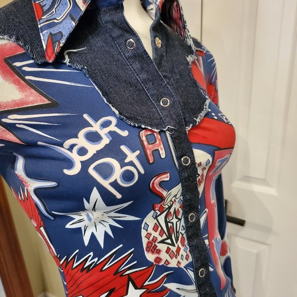 Parasuco stretch shirt - funky unique - Picture 6 of 7